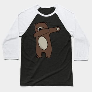 Dabbing Bear Baseball T-Shirt